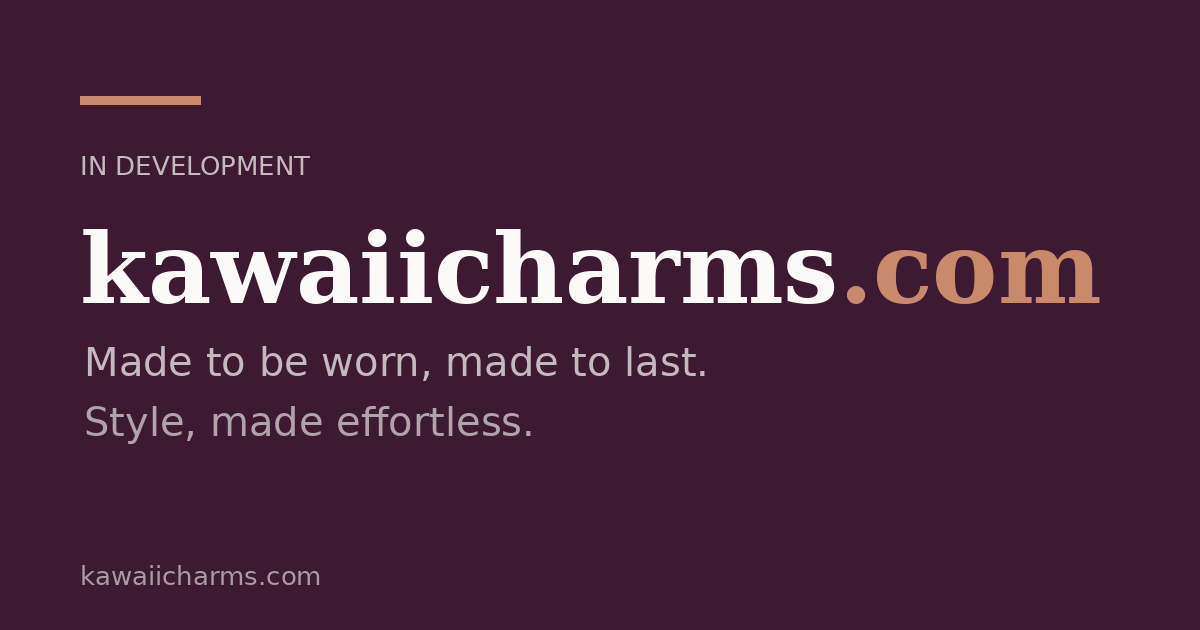 Link preview image for kawaiicharms.com